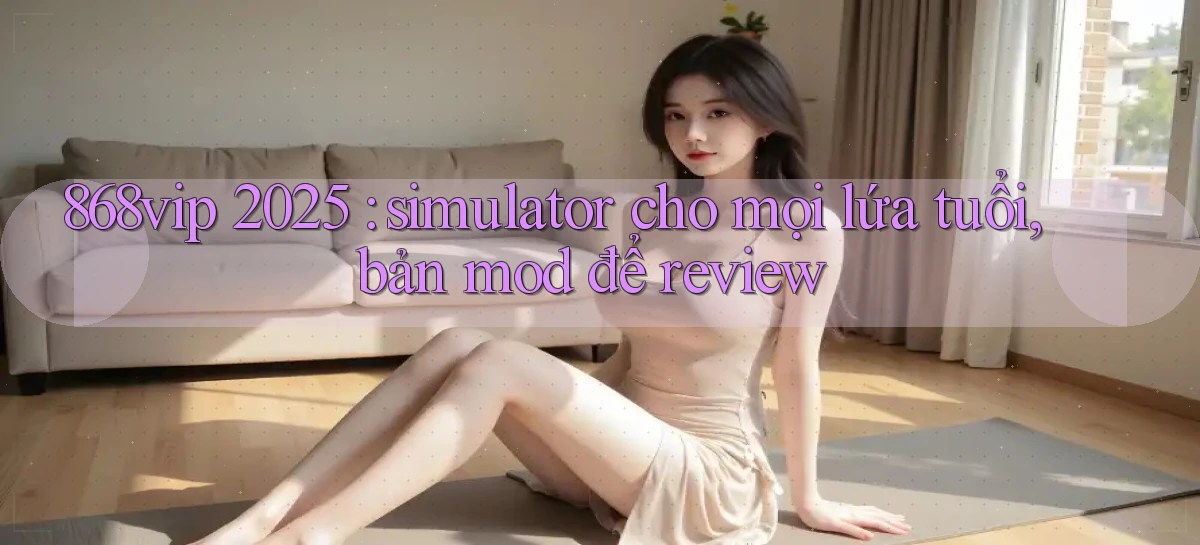 868vip 2025 simulator cho mọi lứa tuổi, bản mod để review