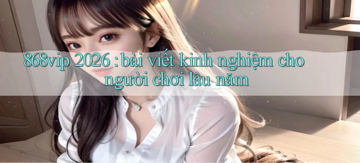 868vip 2026 bài viết kinh nghiệm cho người chơi lâu năm