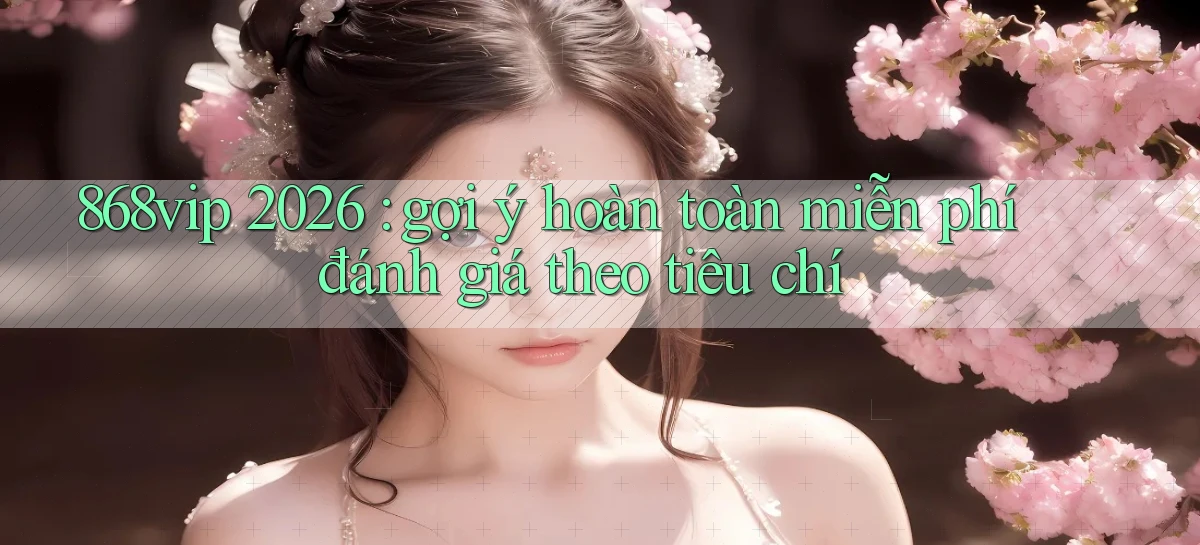 868vip 2026 gợi ý hoàn toàn miễn phí đánh giá theo tiêu chí