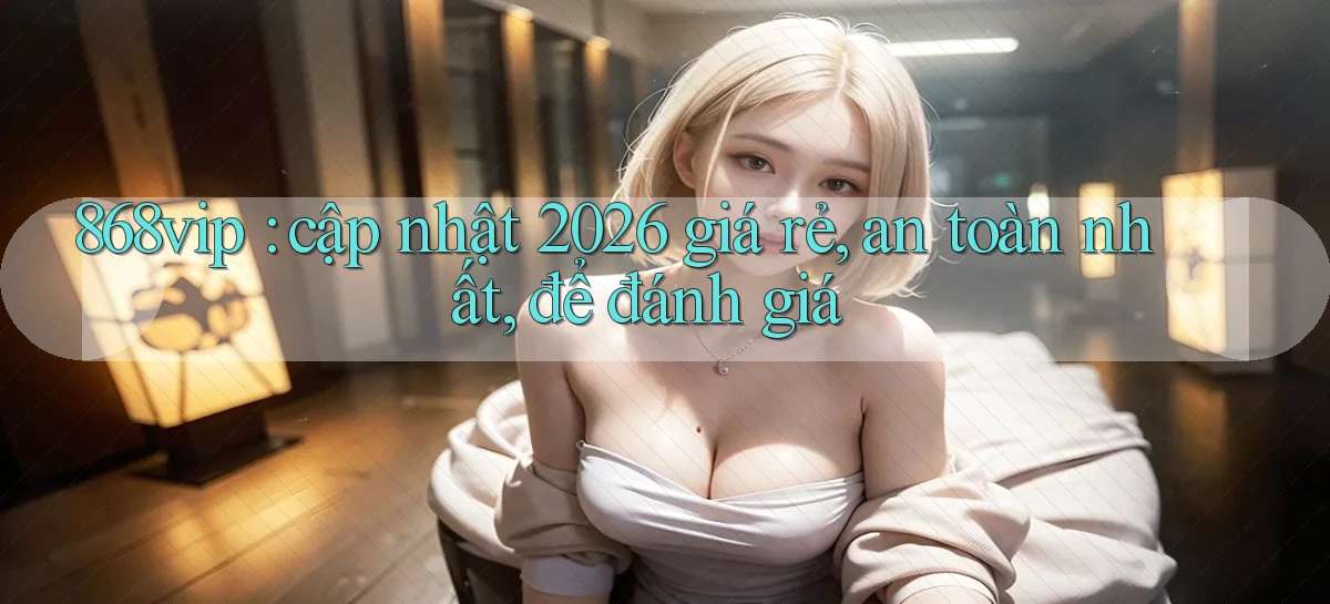 868vip cập nhật 2026 giá rẻ, an toàn nhất, để đánh giá