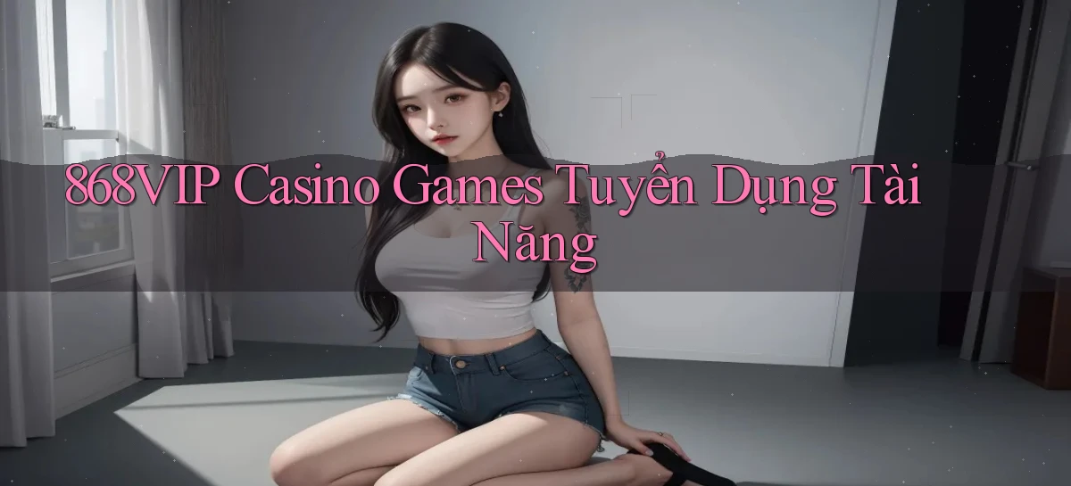 868vip  casino games tuyển dụng tài năng