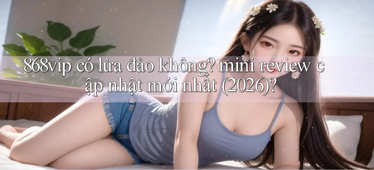 868vip có lừa đảo không mini review cập nhật mới nhất (2026)
