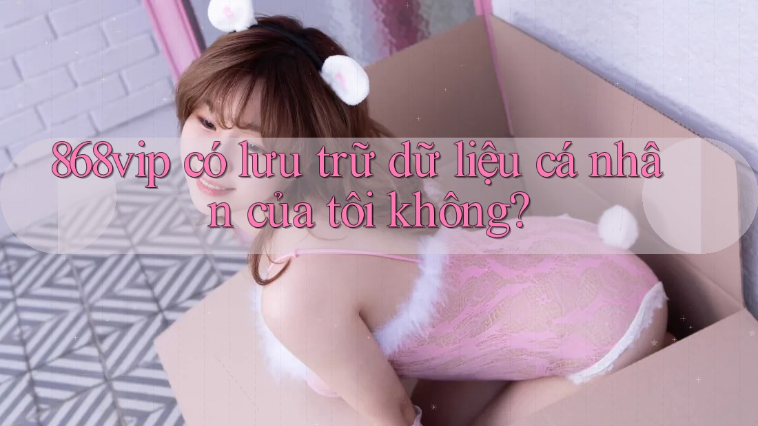 868vip có lưu trữ dữ liệu cá nhân của tôi không?
