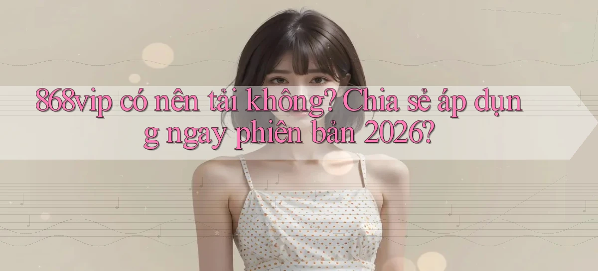 868vip có nên tải không chia sẻ áp dụng ngay phiên bản 2026