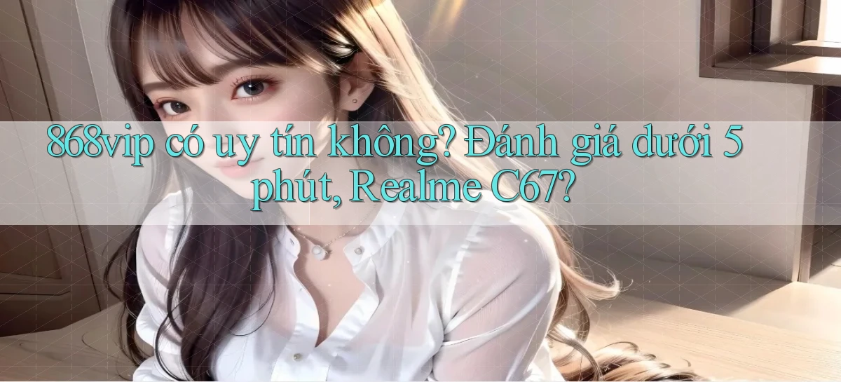 868vip có uy tín không đánh giá dưới 5 phút, Realme C67