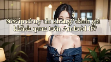 868vip có uy tín không đánh giá khách quan trên Android 15