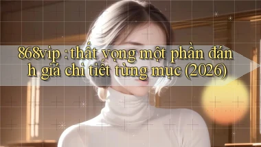 868vip thất vọng một phần đánh giá chi tiết từng mục (2026)