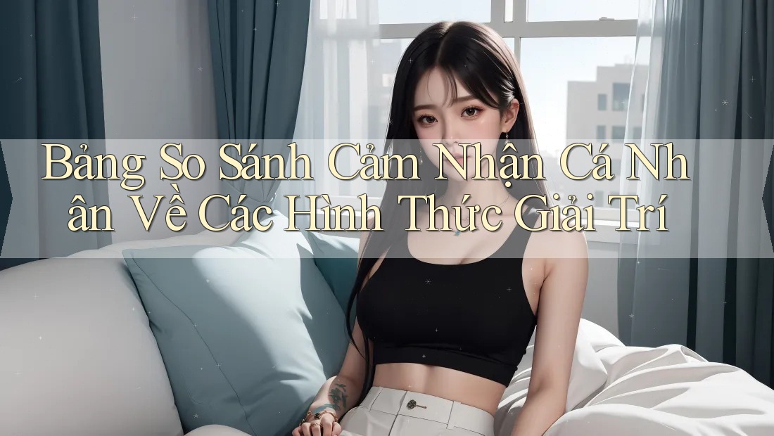 Bảng So Sánh Cảm Nhận Cá Nhân Về Các Hình Thức Giải Trí
