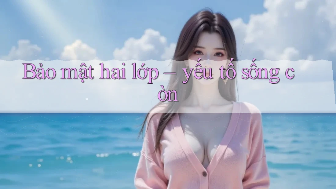Bảo mật hai lớp – yếu tố sống còn