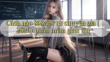Cách nào 868vip từ chuyên gia (2026) phần mềm gian lận