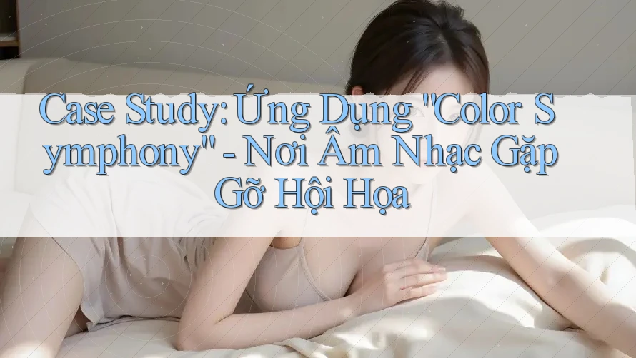 Case Study: Ứng Dụng “Color Symphony” - Nơi Âm Nhạc Gặp Gỡ Hội Họa Case Study: Ứng Dụng “Color Symphony” - Nơi Âm Nhạc Gặp Gỡ Hội Họa