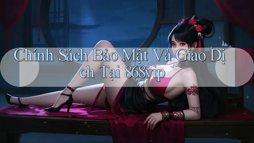 Chính Sách Bảo Mật Và Giao Dịch Tại 868vip