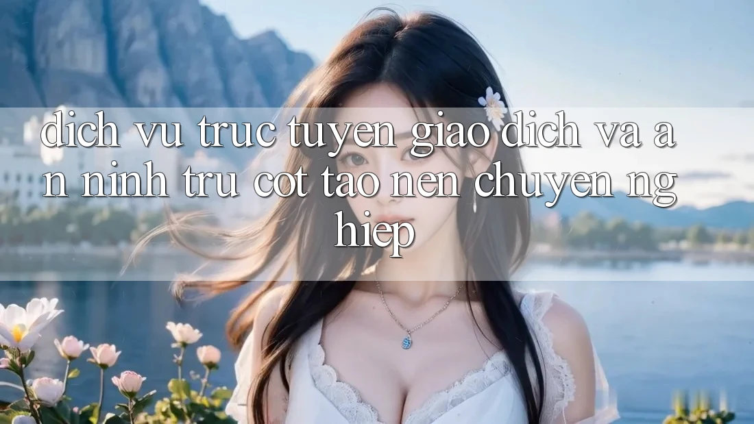 Dịch vụ trực tuyến Giao Dịch Và An ninh: Trụ Cột Tạo Nên Chuyên nghiệp