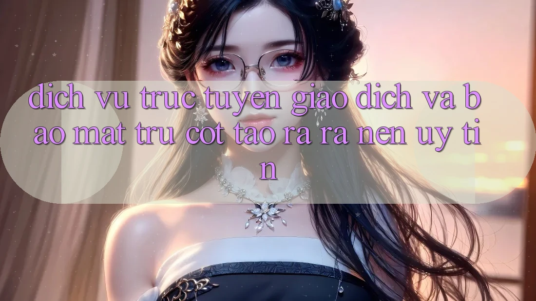 Dịch vụ trực tuyến Giao Dịch Và Bảo Mật: Trụ Cột Tạo ra ra Nên Uy Tín