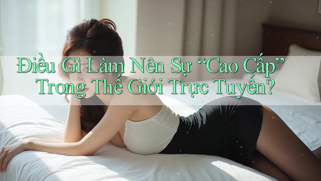 Điều Gì Làm Nên Sự “Cao Cấp” Trong Thế Giới Trực Tuyến?