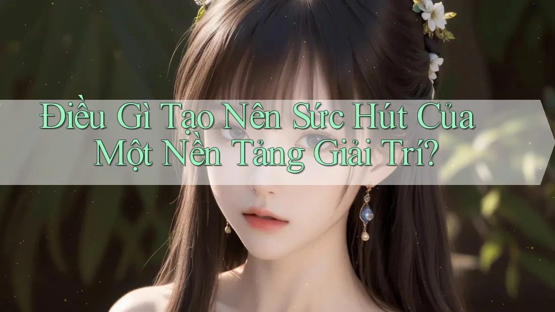 Điều Gì Tạo Nên Sức Hút Của Một Nền Tảng Giải Trí?