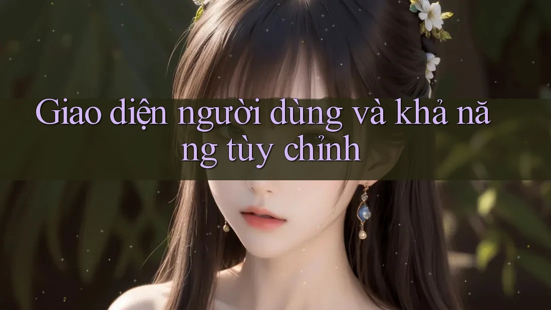 Giao diện người dùng và khả năng tùy chỉnh