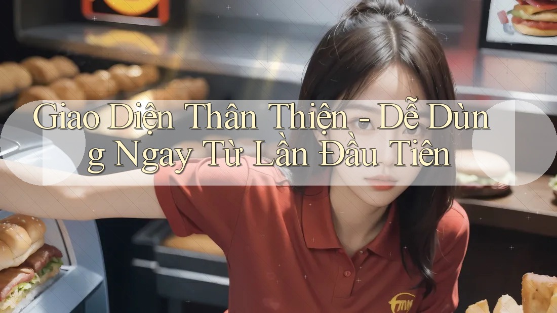 Giao Diện Thân Thiện - Dễ Dùng Ngay Từ Lần Đầu Tiên Giao Diện Thân Thiện - Dễ Dùng Ngay Từ Lần Đầu Tiên
