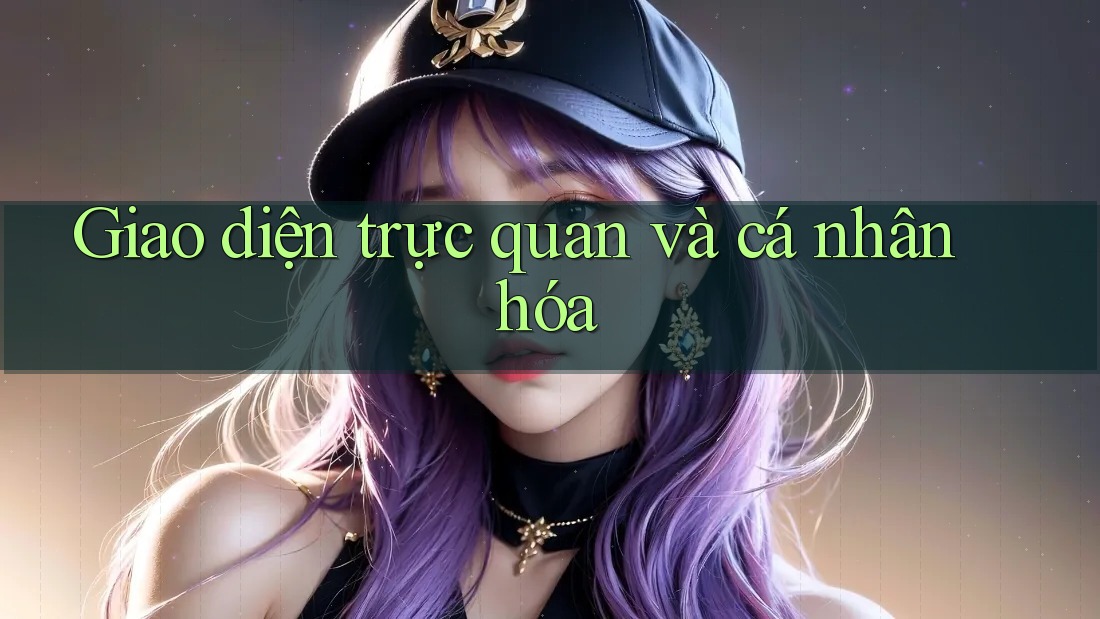 Giao diện trực quan và cá nhân hóa Giao diện trực quan và cá nhân hóa
