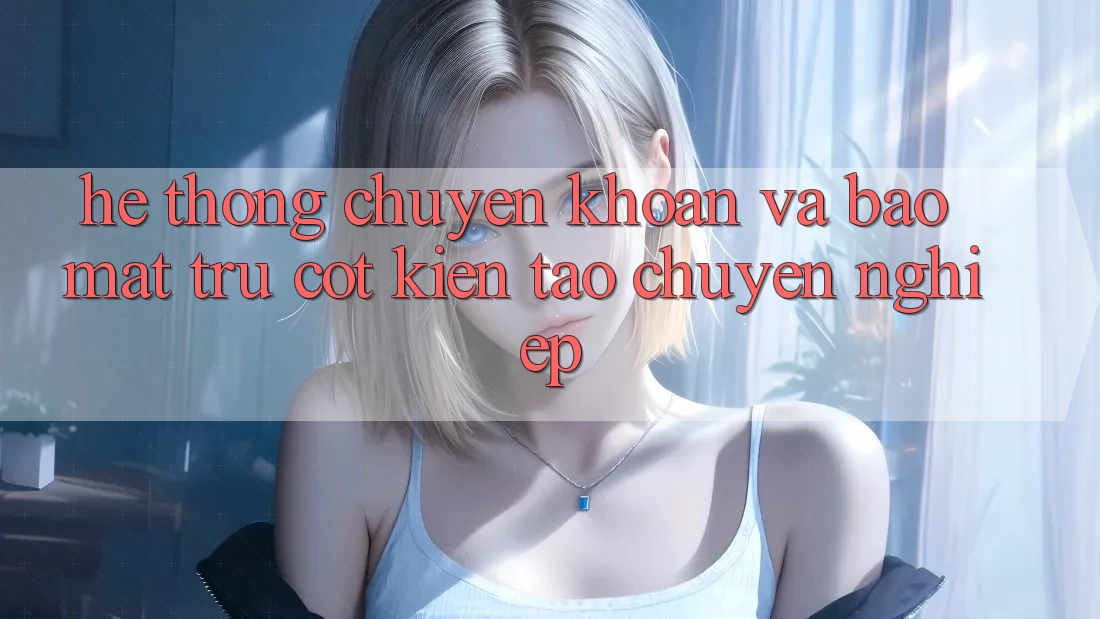 Hệ Thống Chuyển khoản Và Bảo Mật: Trụ Cột Kiến tạo Chuyên nghiệp