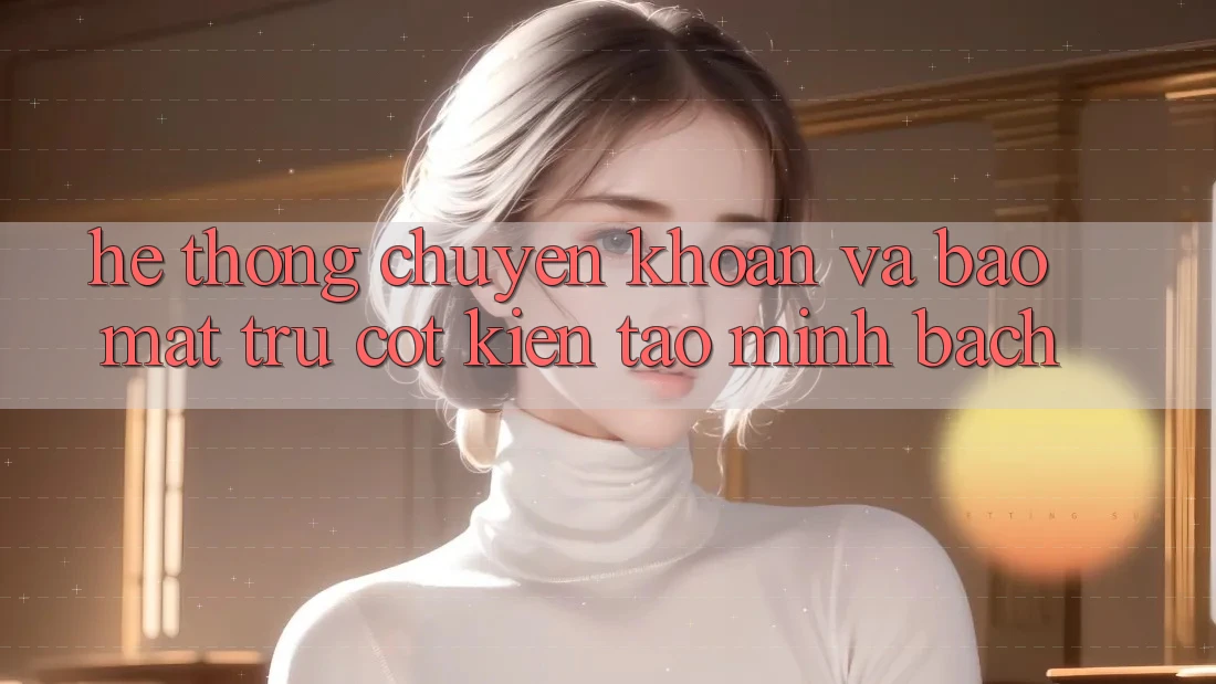 Hệ Thống Chuyển khoản Và Bảo Mật: Trụ Cột Kiến tạo Minh bạch