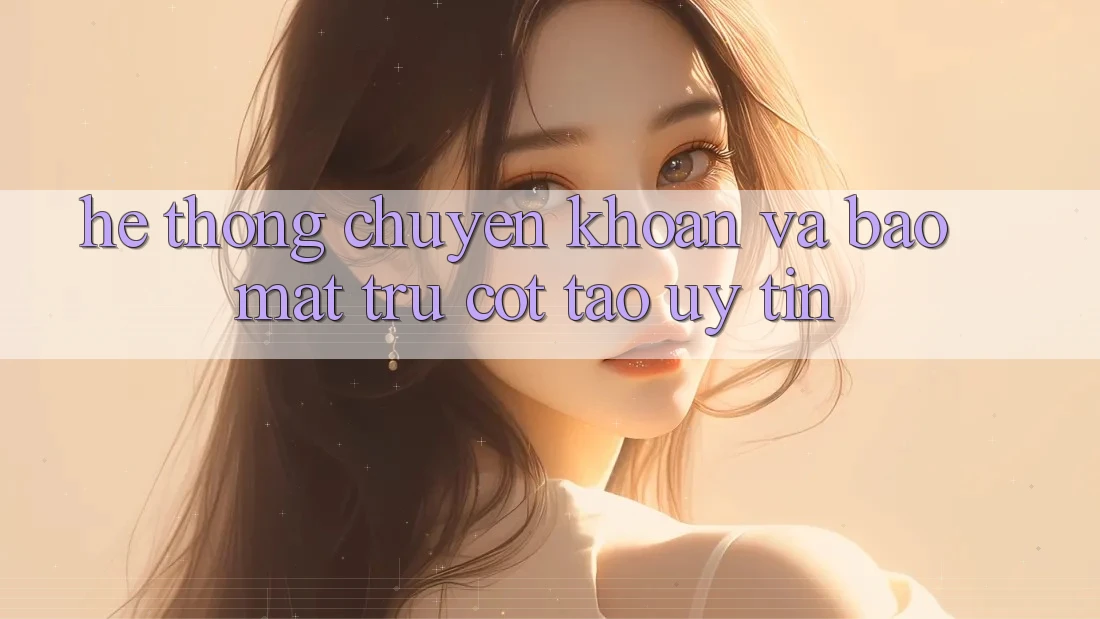 Hệ Thống Chuyển khoản Và Bảo Mật: Trụ Cột Tạo Uy Tín