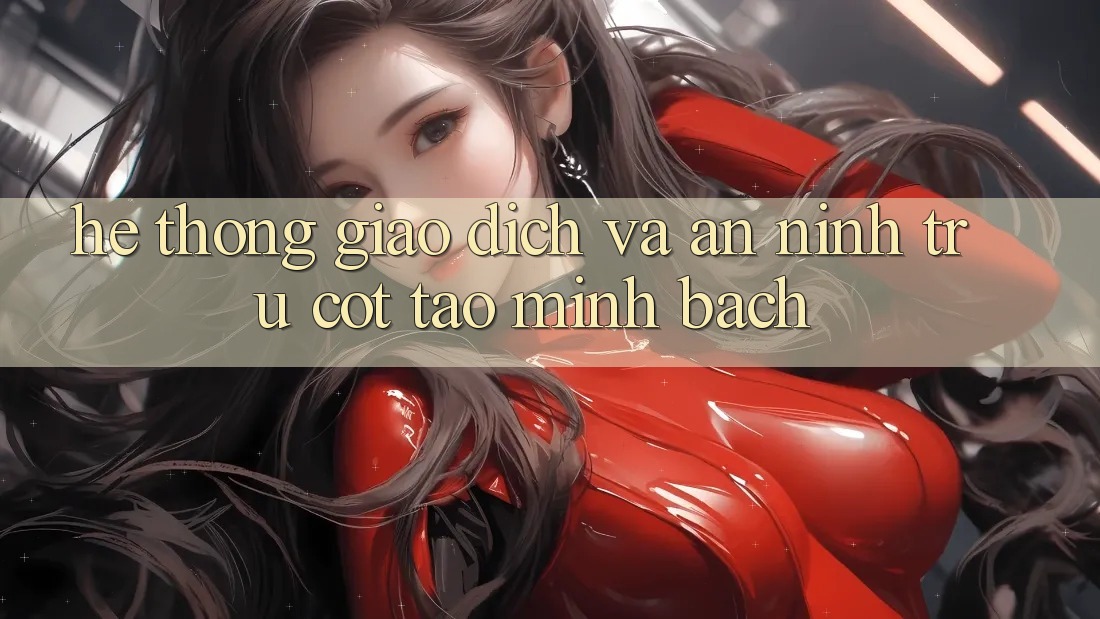 Hệ Thống Giao Dịch Và An ninh: Trụ Cột Tạo Minh bạch