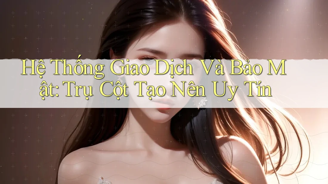 Hệ Thống Giao Dịch Và Bảo Mật: Trụ Cột Tạo nên Uy Tín