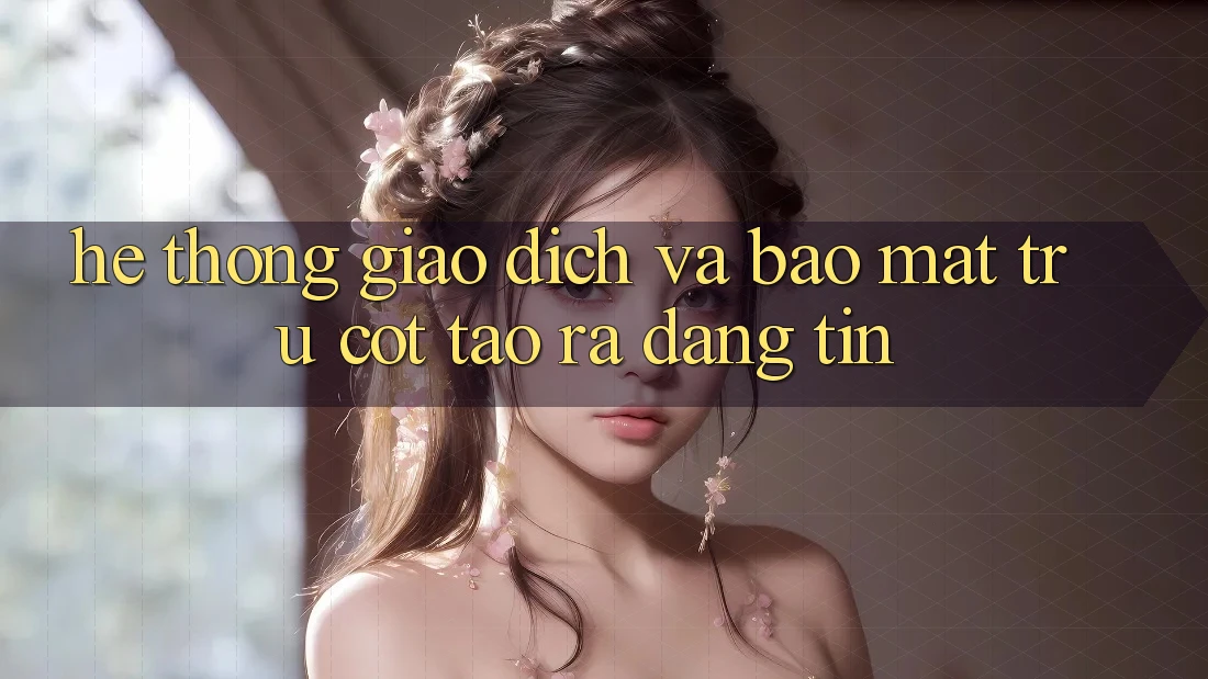 Hệ Thống Giao Dịch Và Bảo Mật: Trụ Cột Tạo ra Đáng tin Hệ Thống Giao Dịch Và Bảo Mật: Trụ Cột Tạo ra Đáng tin