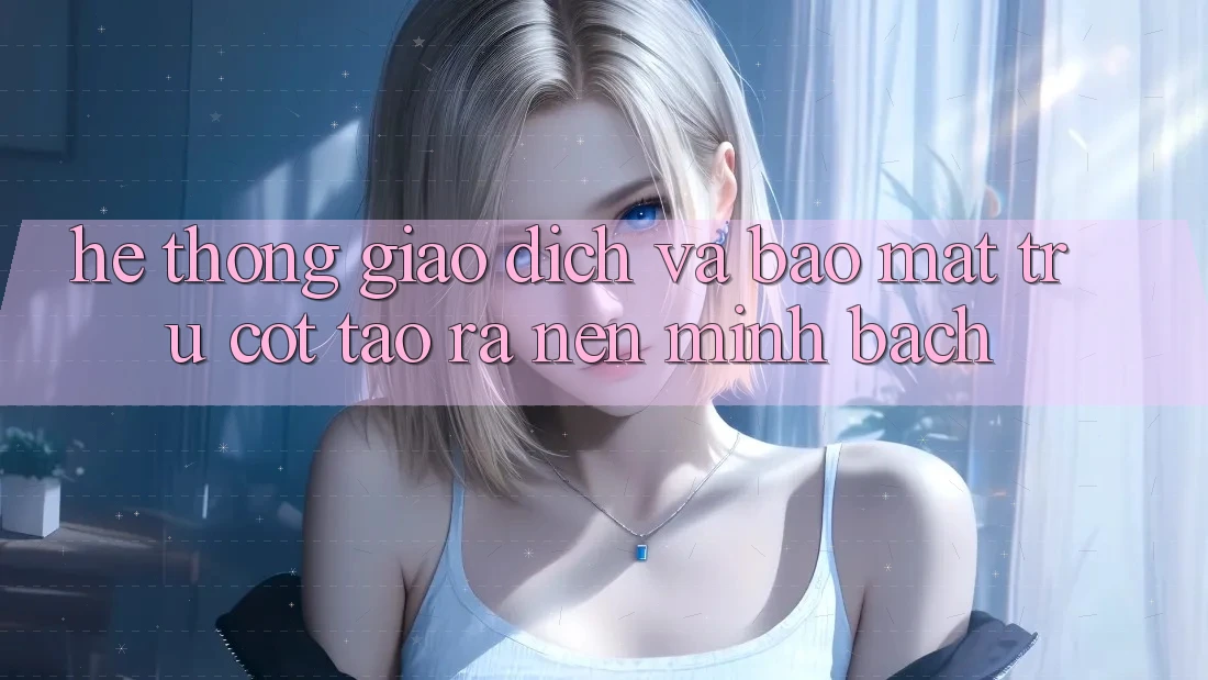 Hệ Thống Giao Dịch Và Bảo mật: Trụ Cột Tạo ra Nên Minh bạch Hệ Thống Giao Dịch Và Bảo mật: Trụ Cột Tạo ra Nên Minh bạch