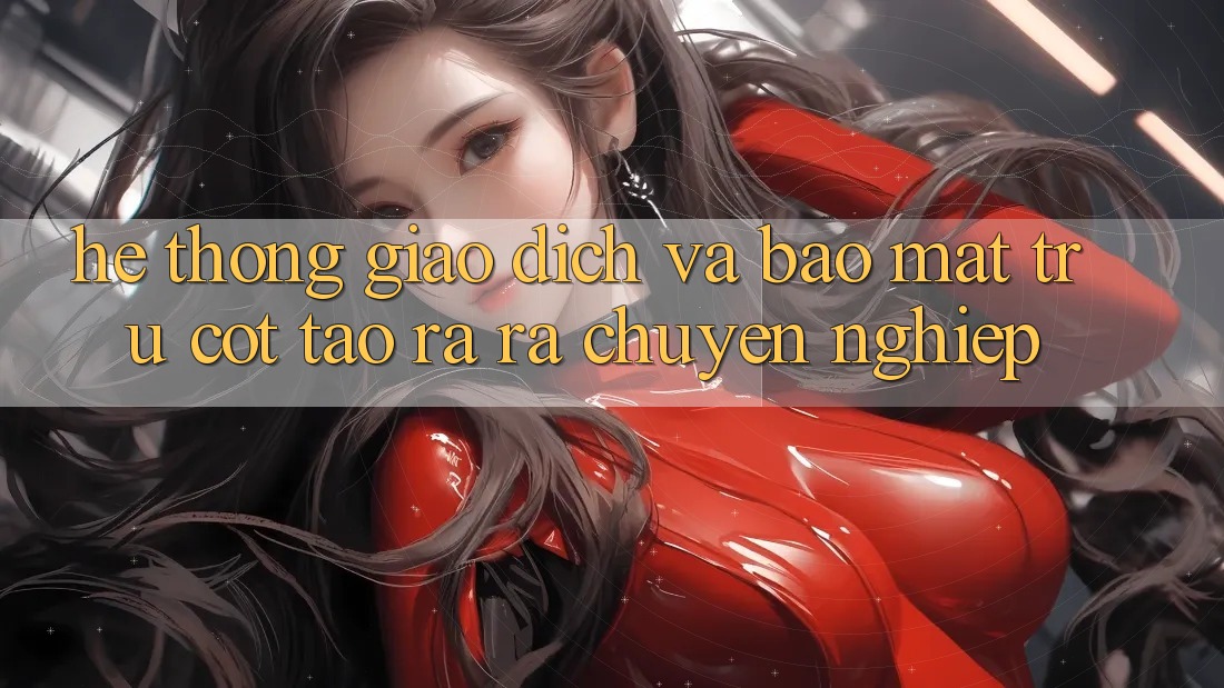 Hệ Thống Giao Dịch Và Bảo Mật: Trụ Cột Tạo ra ra Chuyên nghiệp
