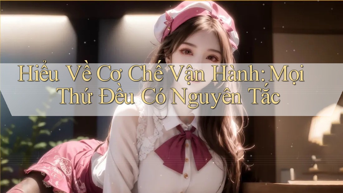 Hiểu Về Cơ Chế Vận Hành: Mọi Thứ Đều Có Nguyên Tắc