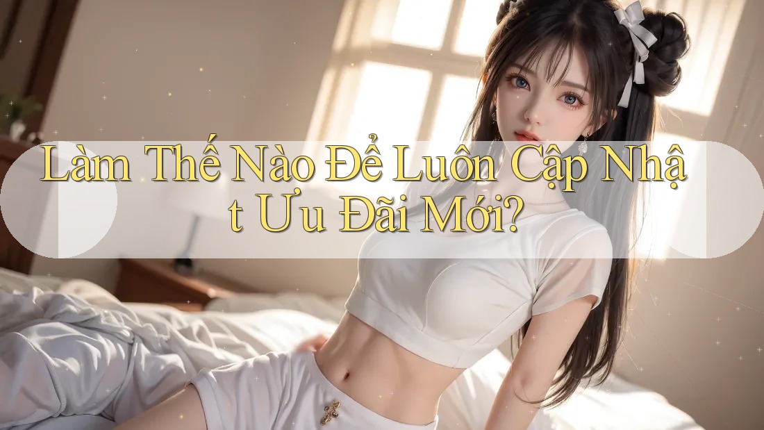 Làm Thế Nào Để Luôn Cập Nhật Ưu Đãi Mới?