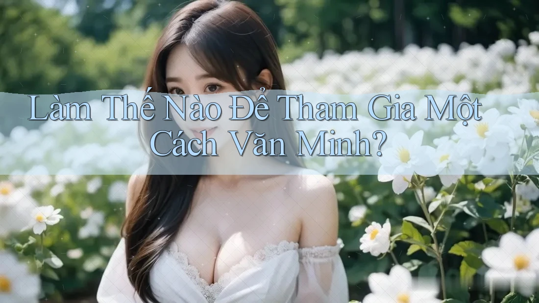 Làm thế nào để tham gia một cách văn minh?