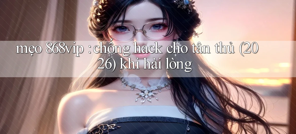 mẹo 868vip chống hack cho tân thủ (2026) khi hài lòng