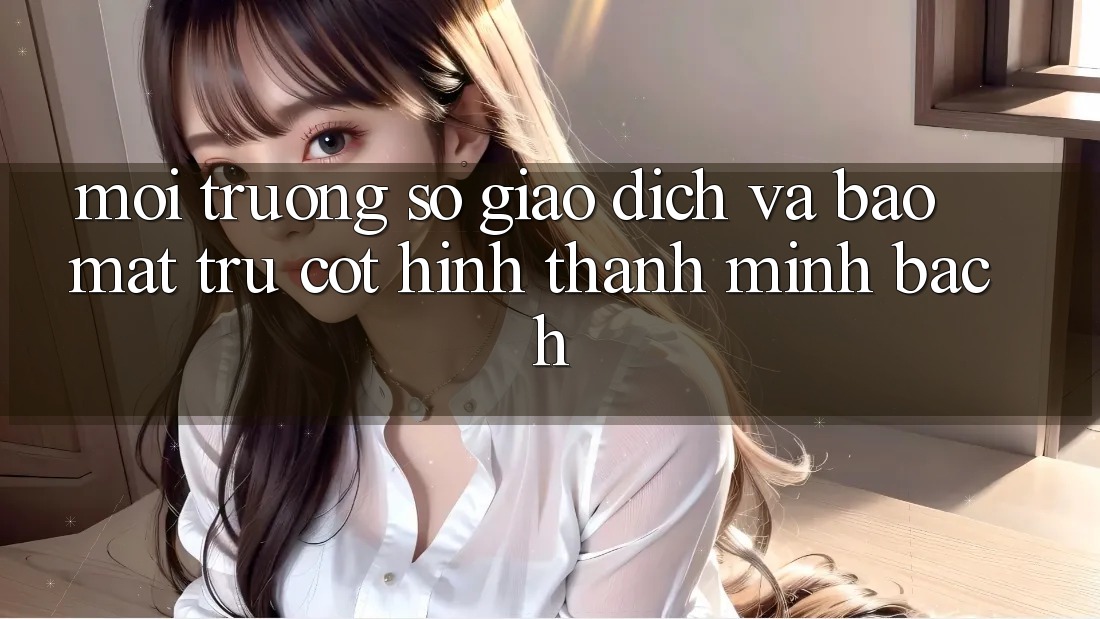 Môi trường số Giao Dịch Và Bảo Mật: Trụ Cột Hình thành Minh bạch