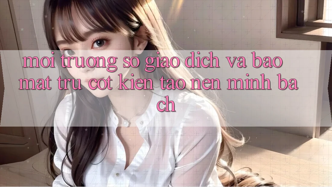 Môi trường số Giao Dịch Và Bảo Mật: Trụ Cột Kiến tạo nên Minh bạch