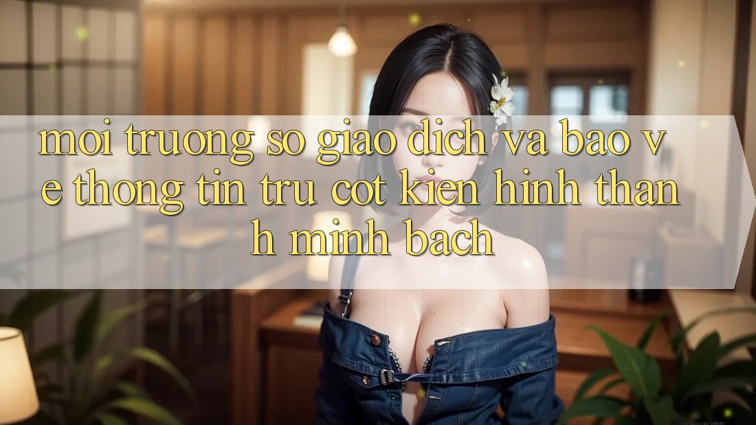Môi trường số Giao Dịch Và Bảo vệ thông tin: Trụ Cột Kiến hình thành Minh bạch