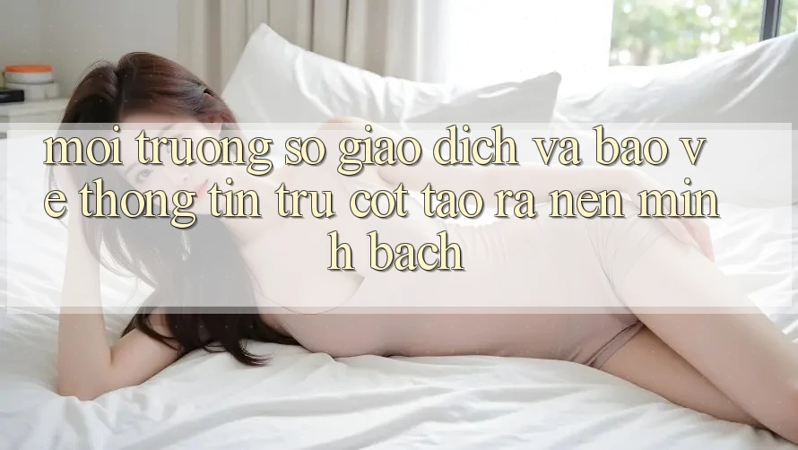 Môi trường số Giao Dịch Và Bảo vệ thông tin: Trụ Cột Tạo ra Nên Minh bạch