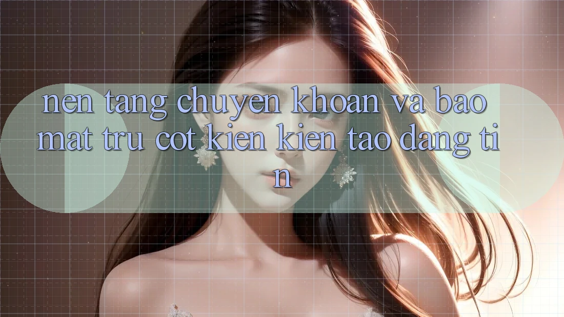 Nền tảng Chuyển khoản Và Bảo Mật: Trụ Cột Kiến kiến tạo Đáng tin