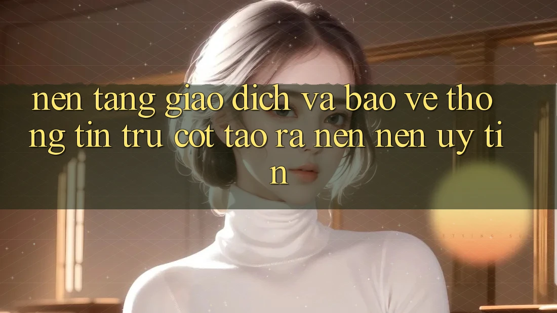 Nền tảng Giao Dịch Và Bảo vệ thông tin: Trụ Cột Tạo ra nên Nên Uy Tín