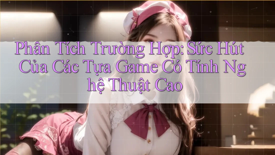 Phân Tích Trường Hợp: Sức Hút Của Các Tựa Game Có Tính Nghệ Thuật Cao