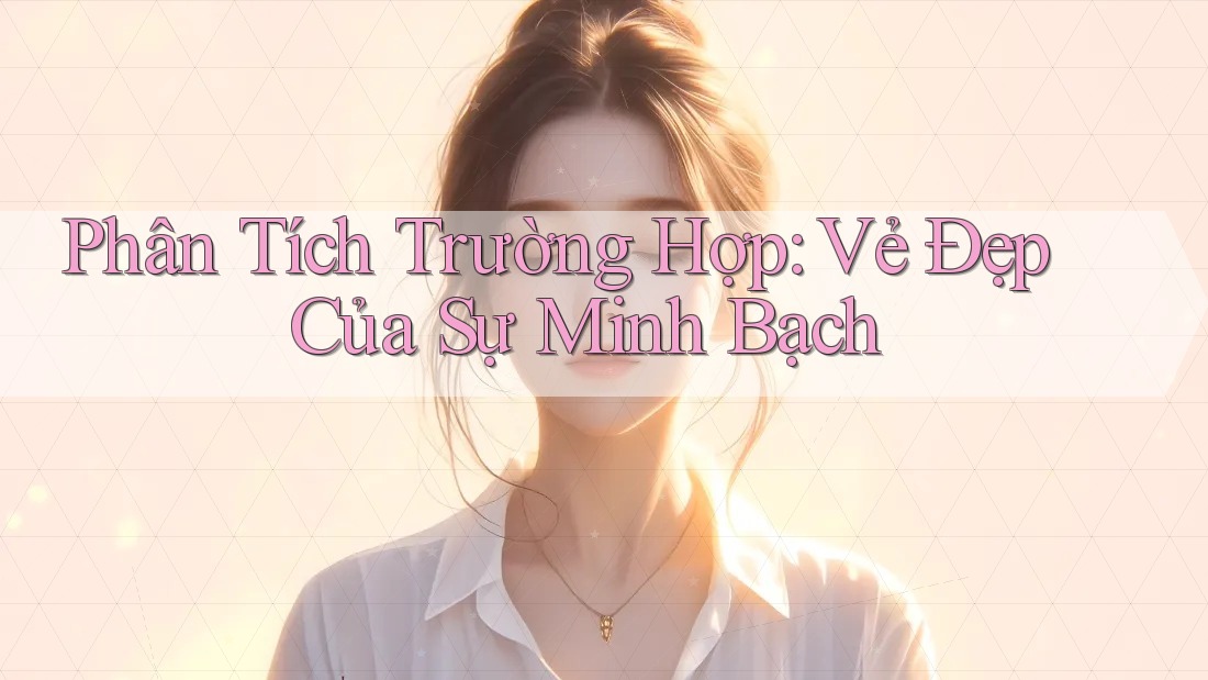 Phân Tích Trường Hợp: Vẻ Đẹp Của Sự Minh Bạch Phân Tích Trường Hợp: Vẻ Đẹp Của Sự Minh Bạch
