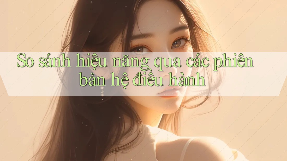 So sánh hiệu năng qua các phiên bản hệ điều hành