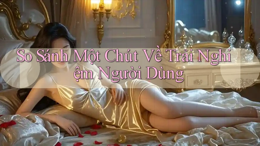 So Sánh Một Chút Về Trải Nghiệm Người Dùng
