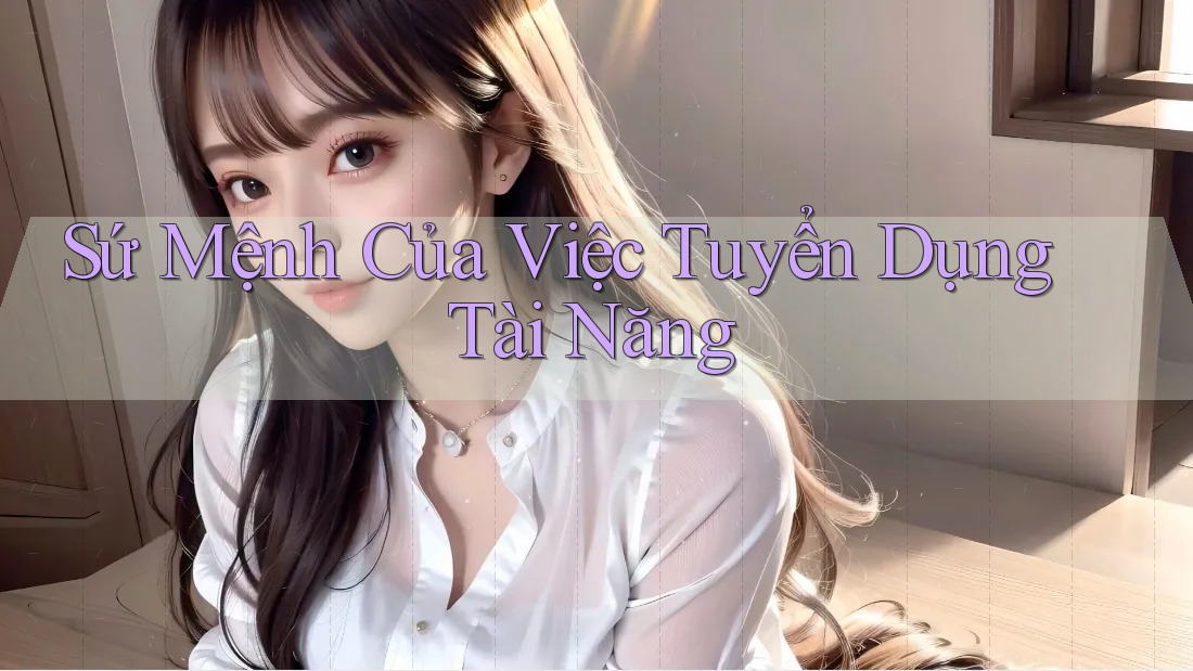 Sứ Mệnh Của Việc Tuyển Dụng Tài Năng Sứ Mệnh Của Việc Tuyển Dụng Tài Năng
