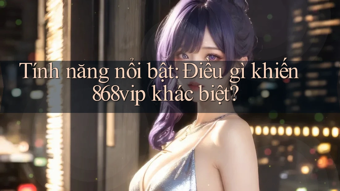 Tính năng nổi bật: Điều gì khiến 868vip khác biệt?
