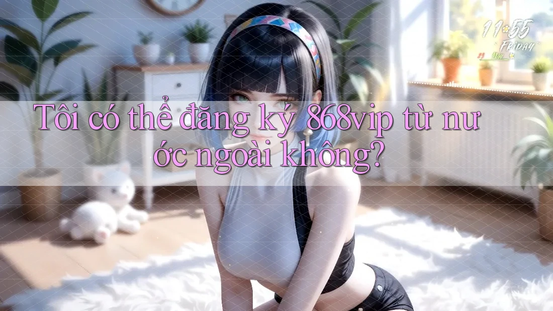 Tôi có thể đăng ký 868vip từ nước ngoài không?