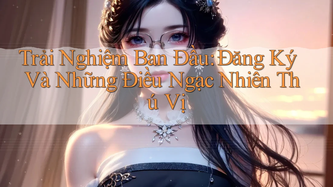 Trải Nghiệm Ban Đầu: Đăng Ký Và Những Điều Ngạc Nhiên Thú Vị