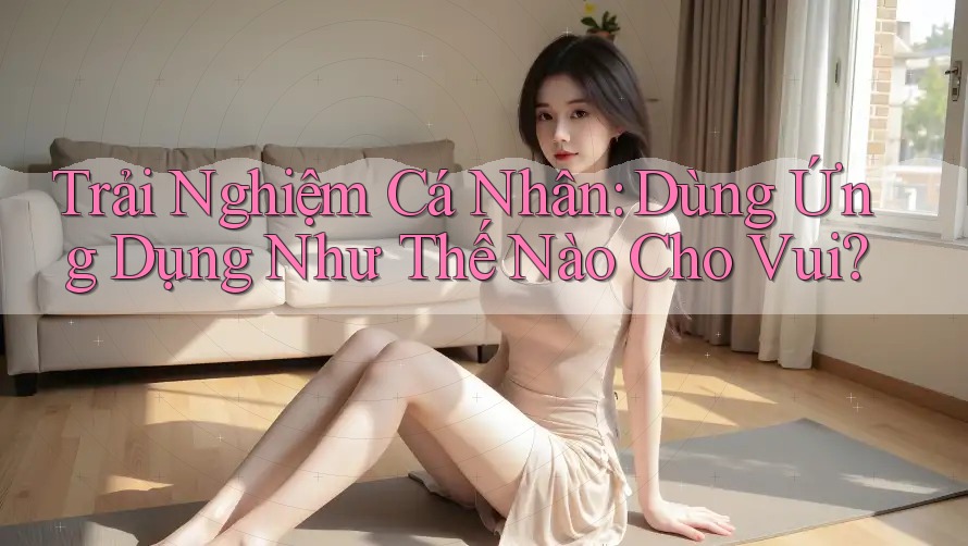 Trải Nghiệm Cá Nhân: Dùng Ứng Dụng Như Thế Nào Cho Vui? Trải Nghiệm Cá Nhân: Dùng Ứng Dụng Như Thế Nào Cho Vui?